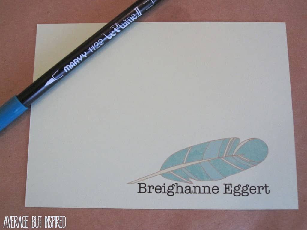 How to Create DIY Personalized Stationery