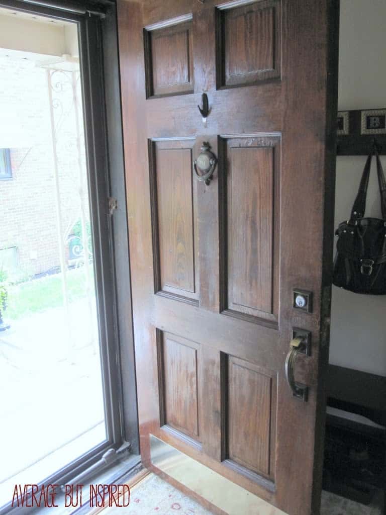 How to Refinish an Exterior Door The Easy Way