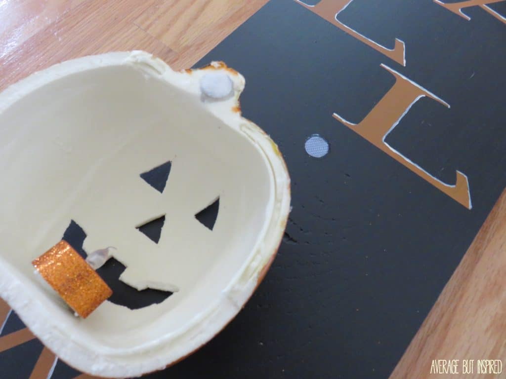 Pumpkin - attach with velcro