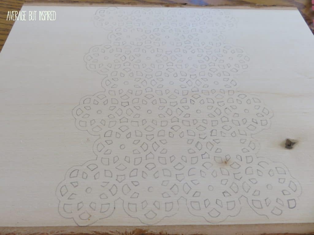 Wood Slice - drawn pattern