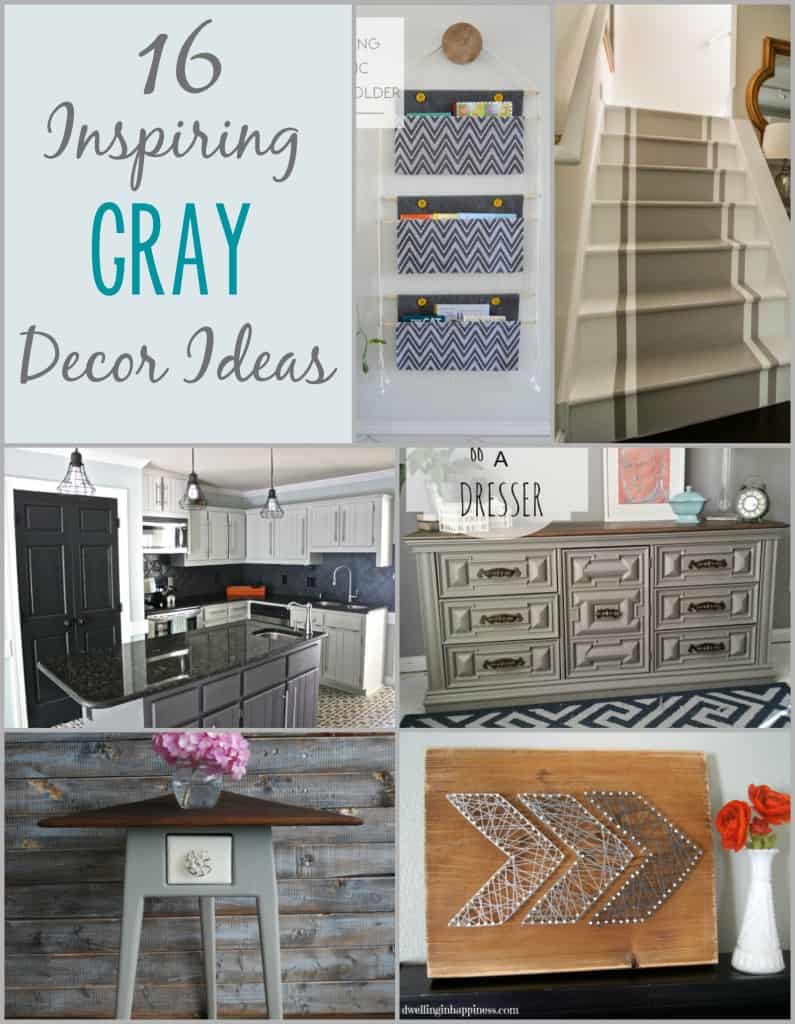 In honor of Brain Tumor Awareness Month, these bloggers are sharing some AMAZING gray home decor ideas. #graymatters #gograyinmay