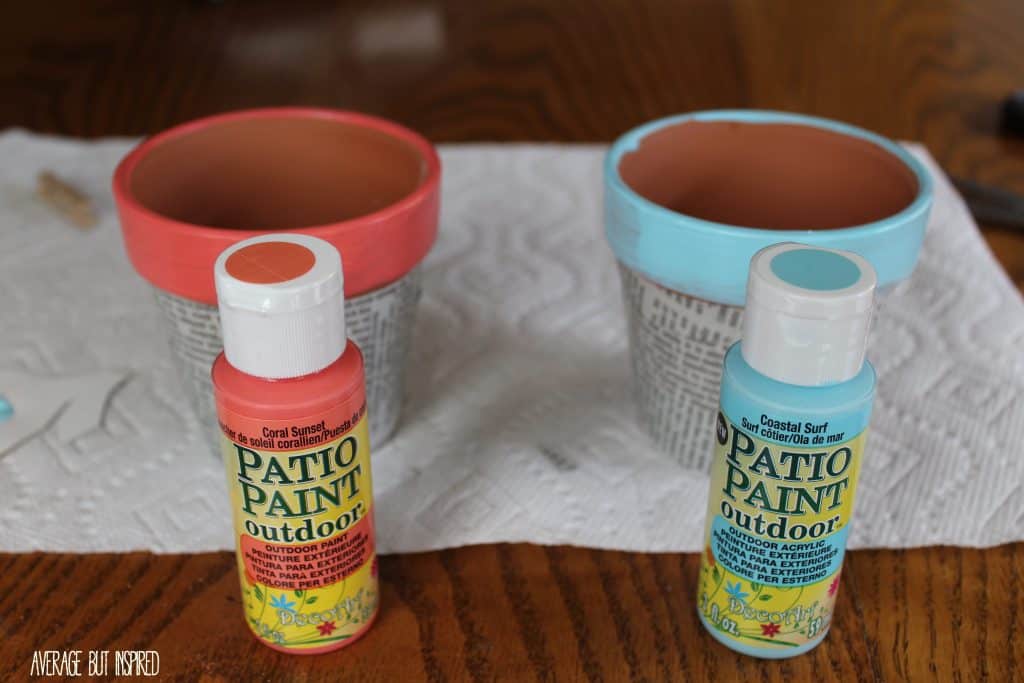 These little newspaper pots are so charming! They make a cute gift, too!