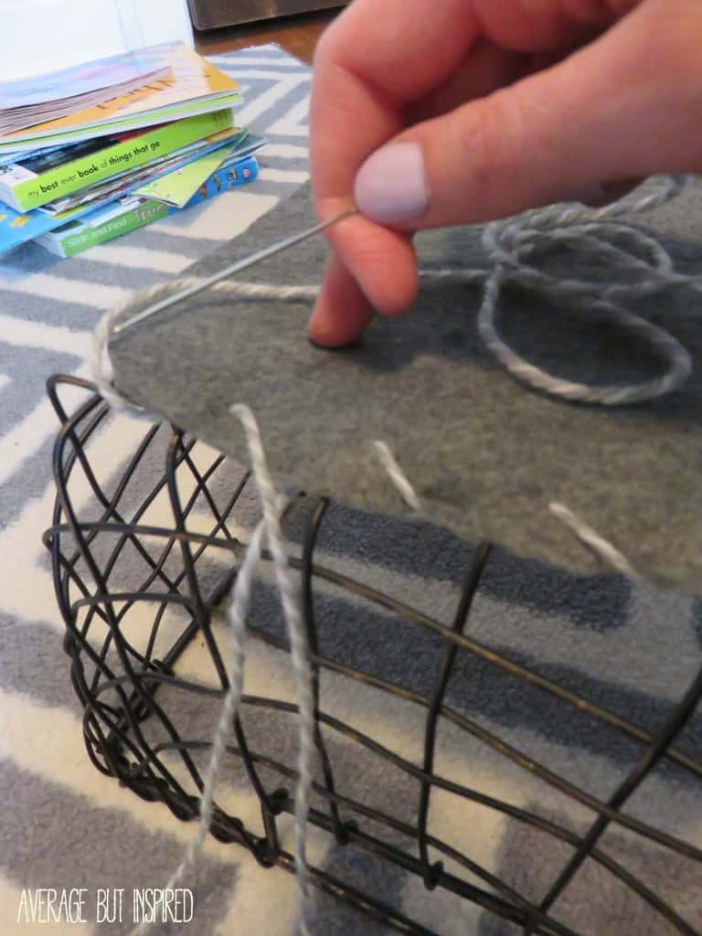 Wire baskets are pretty and trendy, but you'll hate them when they scratch your furniture or wood floors! This super easy tutorial will show you exactly how to prevent wire baskets from scratching your surfaces. You'll be so glad you pinned this!