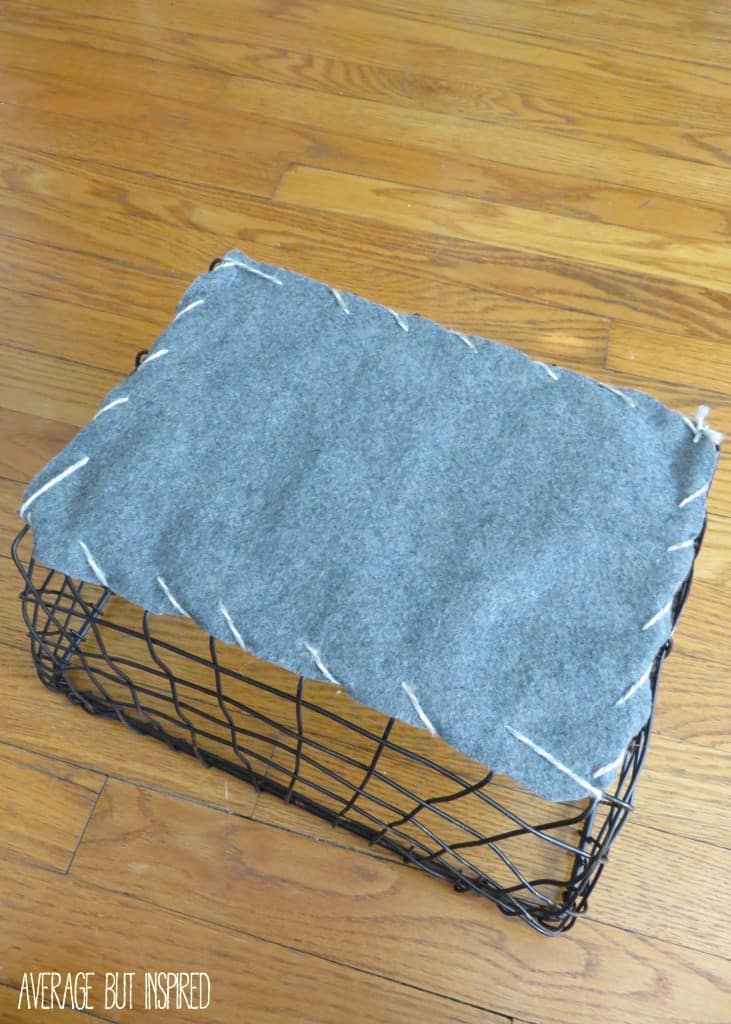 Wire baskets are pretty and trendy, but you'll hate them when they scratch your furniture or wood floors! This super easy tutorial will show you exactly how to prevent wire baskets from scratching your surfaces. You'll be so glad you pinned this!