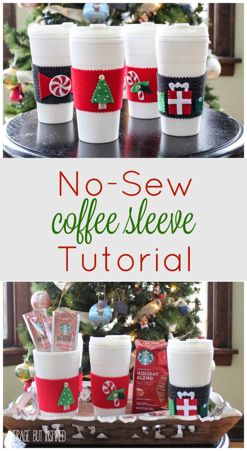 DIY Coffee Cup Sleeve Tutorial - Sew What, Alicia?