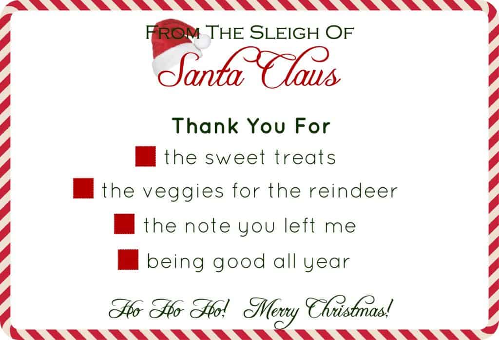 Santa's Stationery {Free Printable} - Average But Inspired