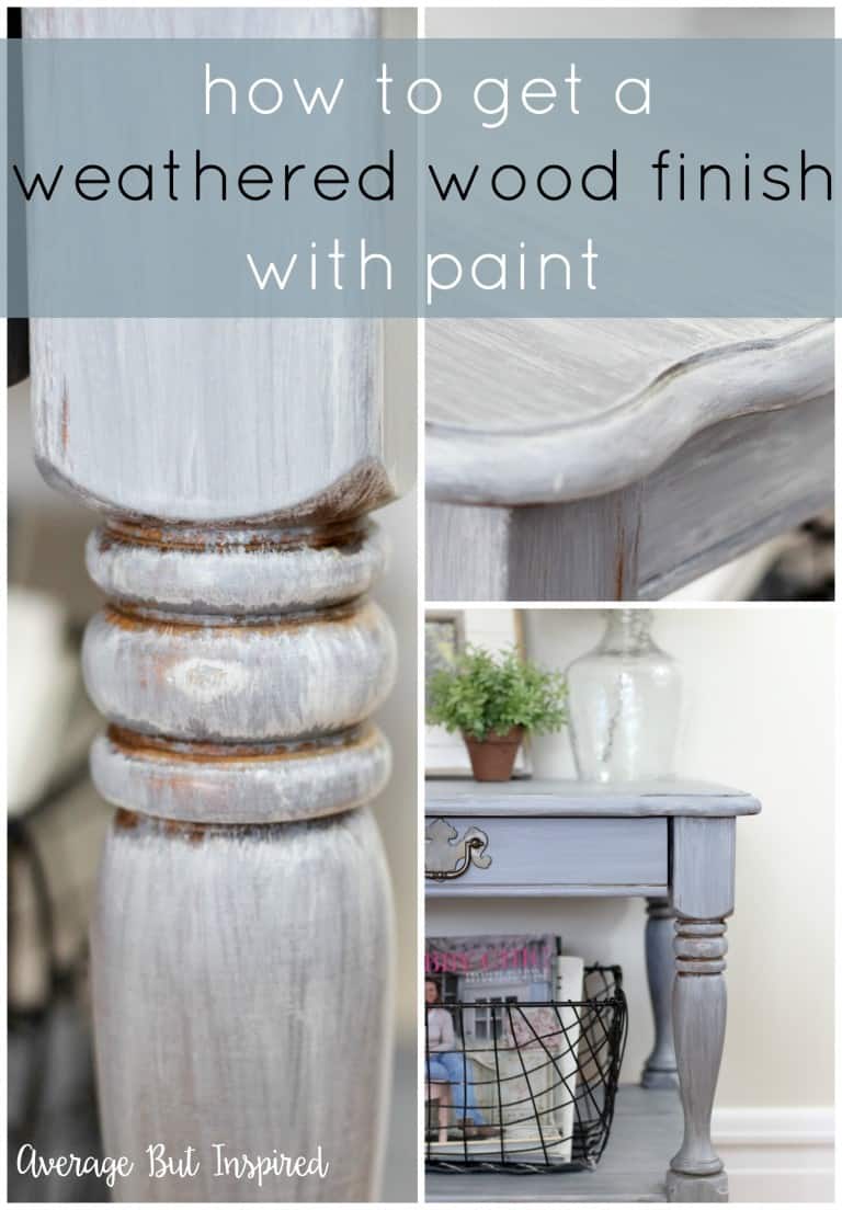 How to Create a Weathered Paint Look