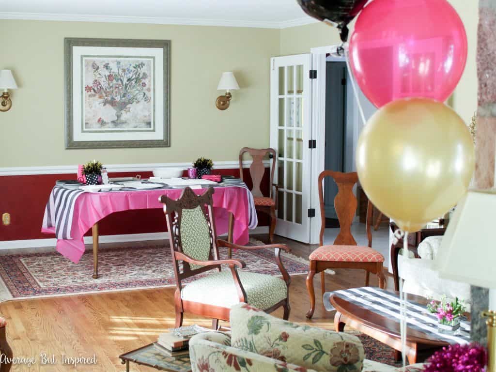 A Kate Spade Inspired Birthday Party Average But Inspired