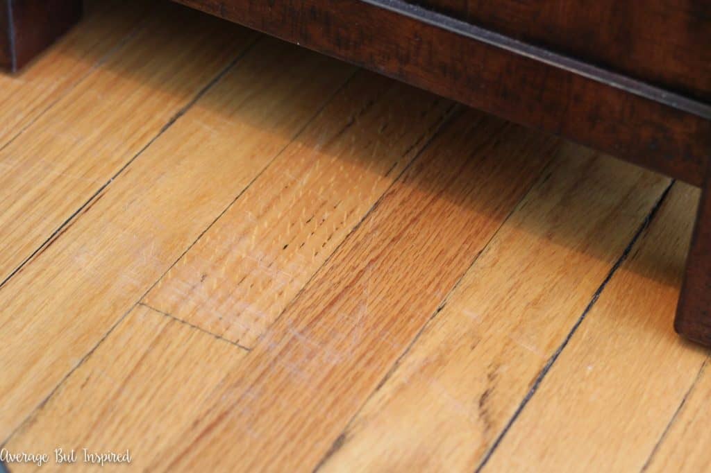 How to Fix Scratched Hardwood Floors in No Time! - Average But Inspired