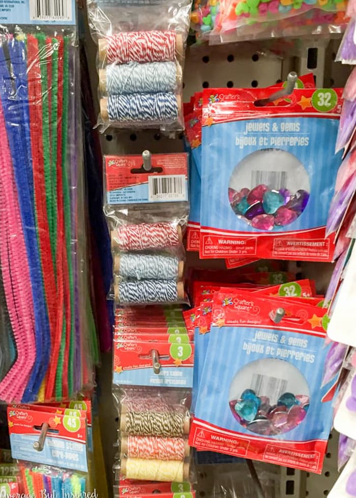 Baker's Twine in many different colors is one of the best Dollar Tree craft supplies to buy.