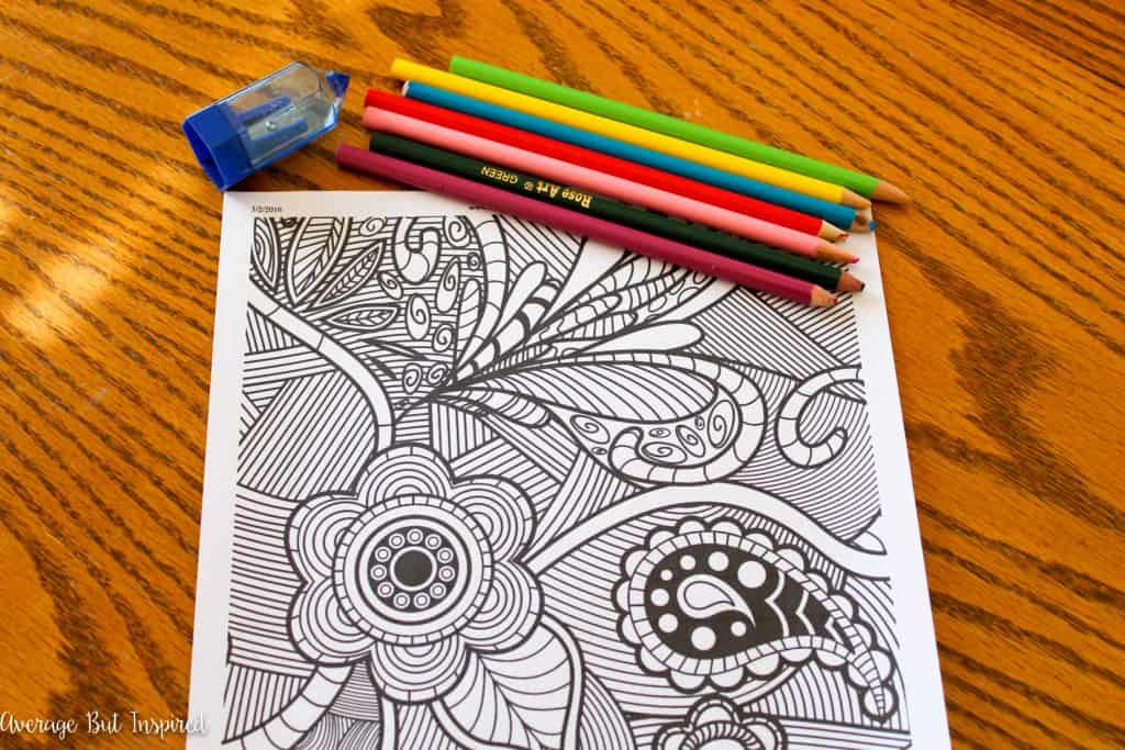 Turn your adult coloring book pages into magnets! It's a fun way to display your coloring book masterpieces, and a project anyone can make! Click through for supply list and instructions.