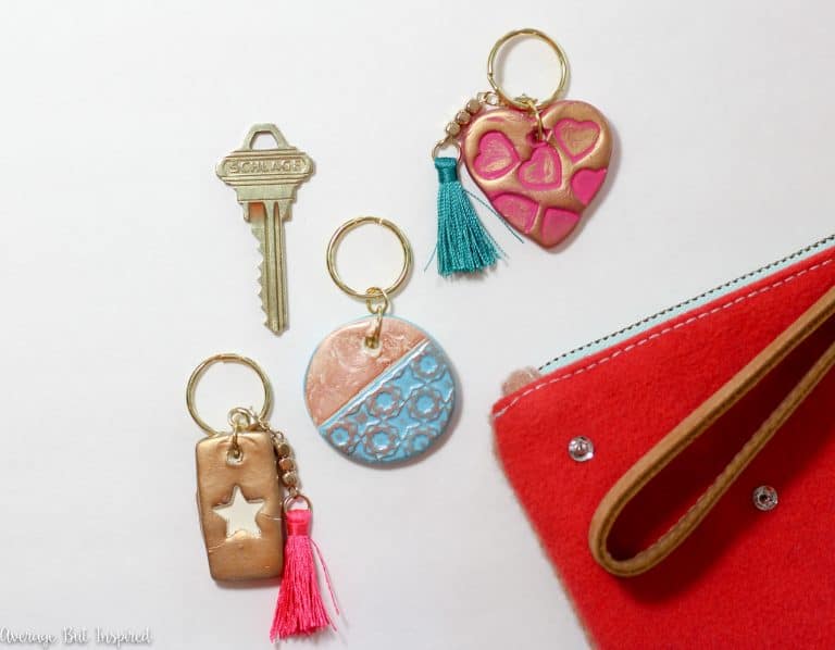 Air Dry Clay Keychains