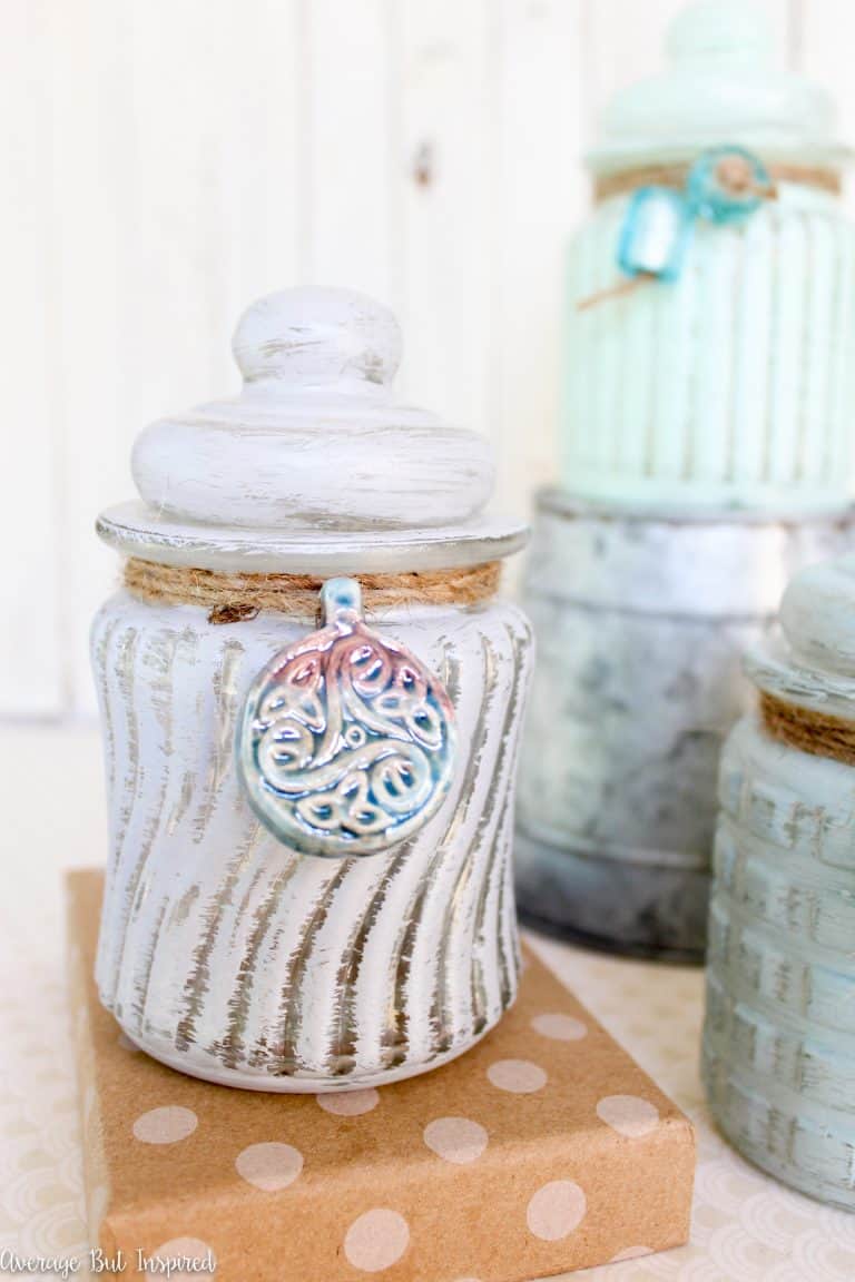 DIY Sea Glass Bottles Craft Paint Technique