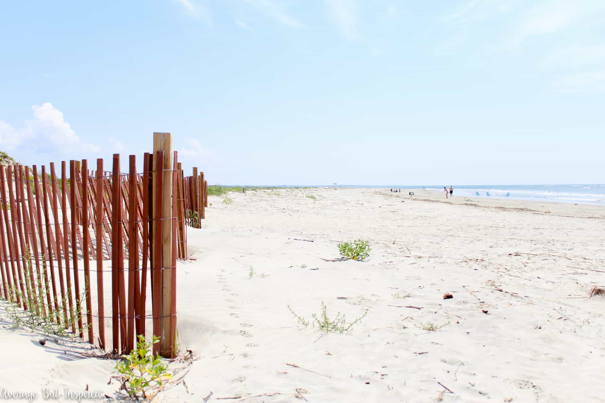 Seabrook Island, South Carolina beach scenery.