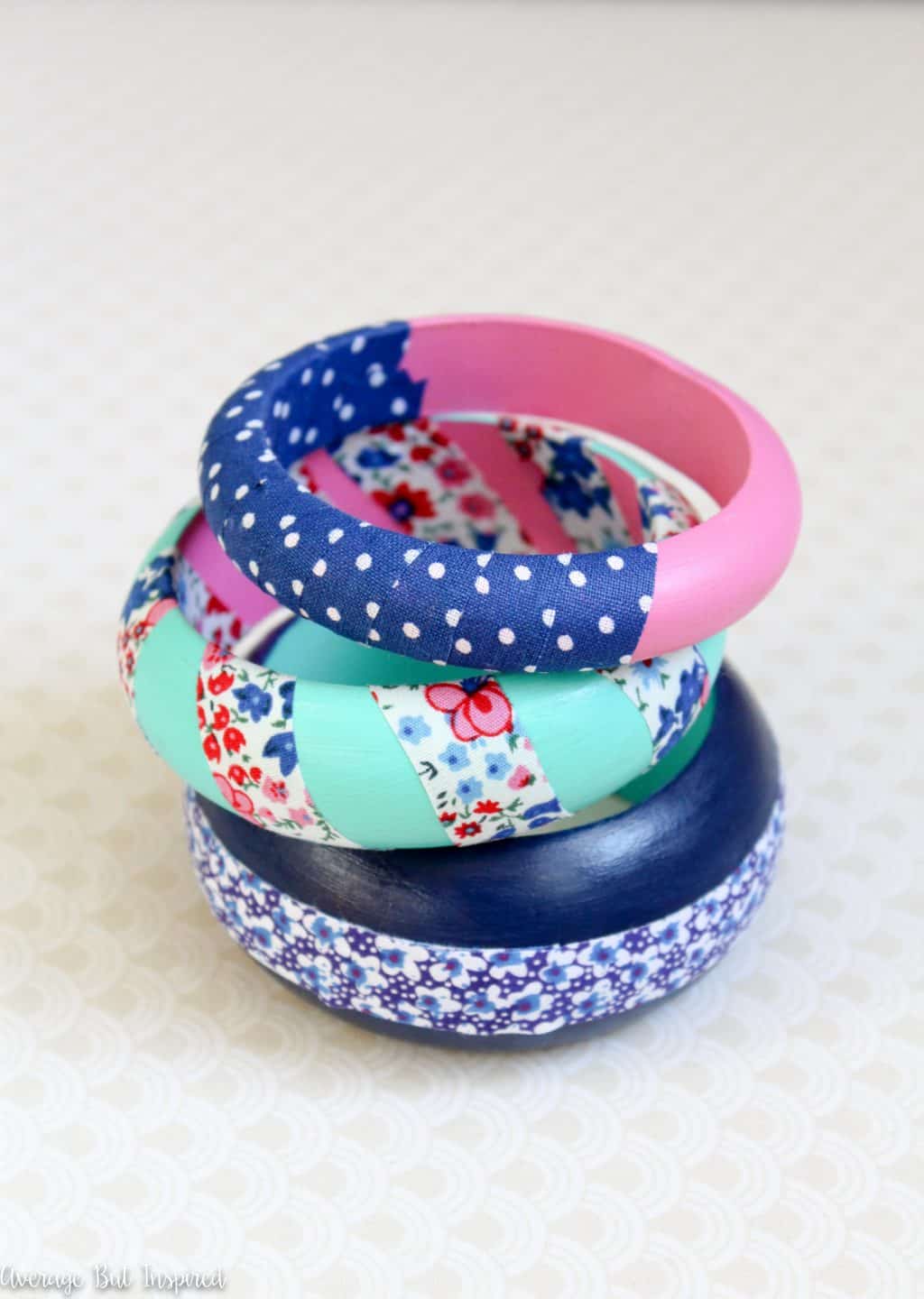 Fabric Tape Bangle Bracelets