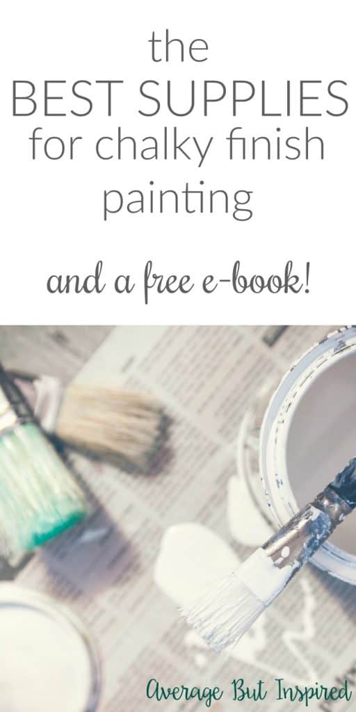 The Beginner's Guide to ChalkyFinish Painting
