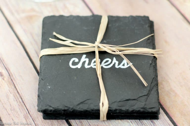 Easy DIY Slate Coasters