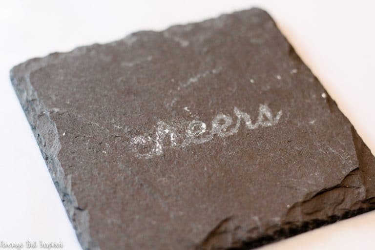 Easy DIY Slate Coasters