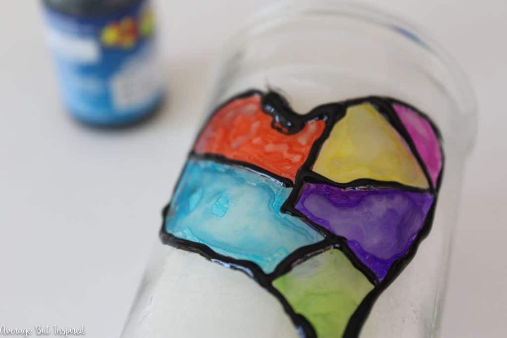 How To Make Stained Glass With Sharpies