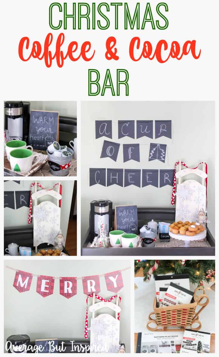 A festive coffee and cocoa bar is the perfect addition to your Christmas morning traditions! Learn how to set up and decorate a coffee bar of your own in this post.