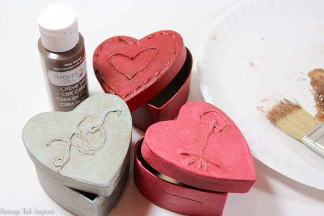 Heart Paper Mache Boxes, Hobby Lobby