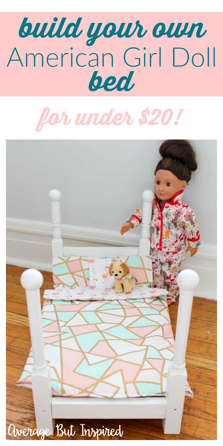 How to Make an American Girl Doll Bed (for Under $20!) - 750 x 1500 jpeg 644kB