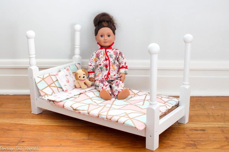 How to Build a DIY American Girl Doll Bed (for Under 20!)