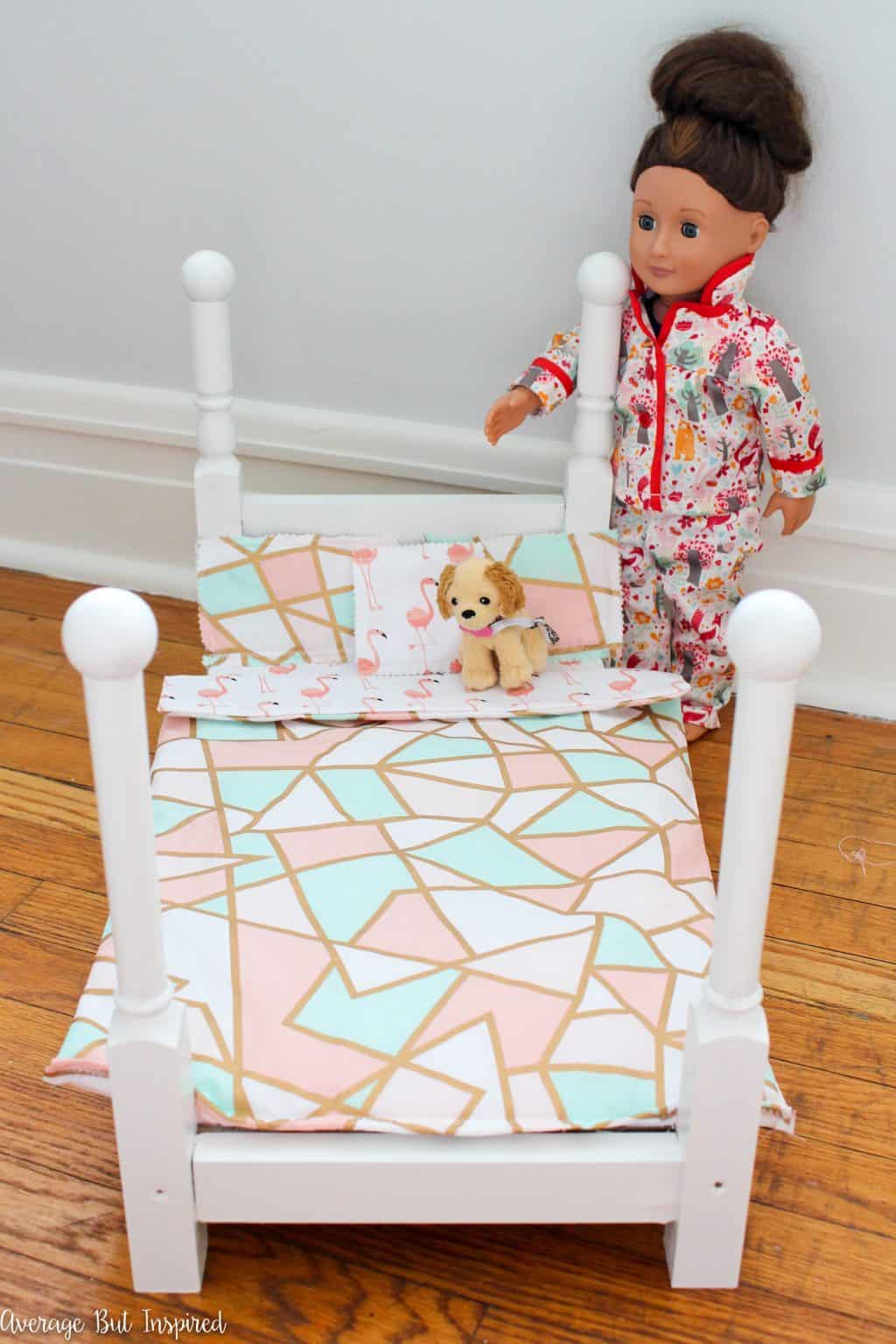 How To Make An American Girl Doll Bed For Under 20