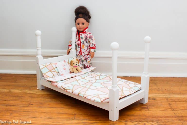 How to Build a DIY American Girl Doll Bed (for Under 20!)