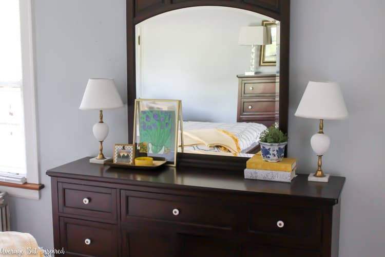 Take your dresser from junk repository to a pretty space with these five tips for styling a dresser on the cheap! A well styled dresser that functions how you need it to is easy and inexpensive to achieve.