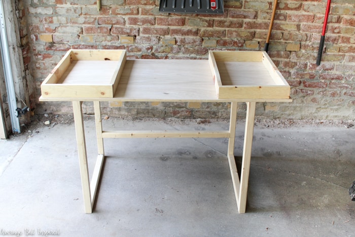 Diy Modern Desk A Beginner Woodworking Project