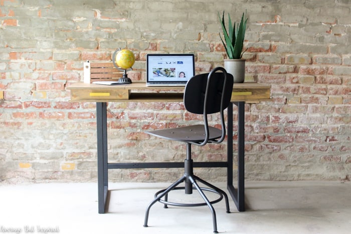 Diy Modern Desk A Beginner Woodworking Project