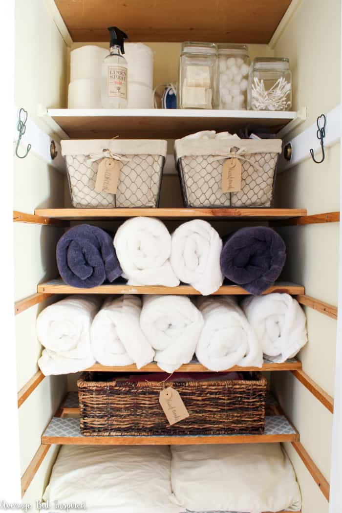 15 Best Linen Closet Organization Ideas - How to Organize a Linen Closet