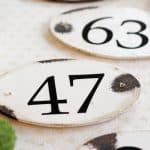 How to Make Faux French Enamel Number Tags (That Look Like the Real Thing!)