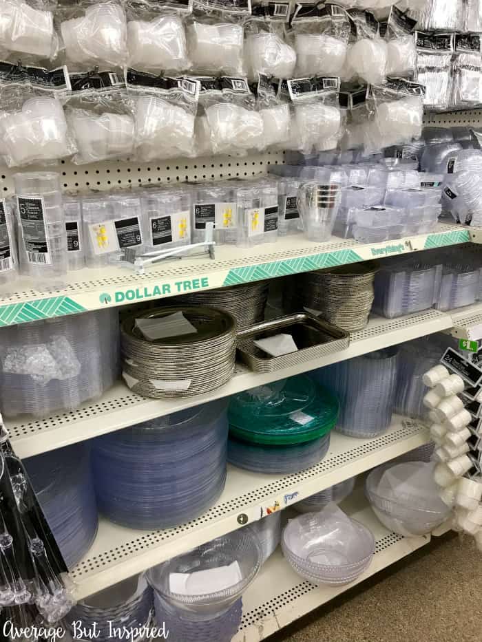 If you're planning a party, you need to see this list of the best party supplies to buy at Dollar Tree! Not only does it tell you what to buy to save money, it tells you what to skip! It's a must have for any party planning! #dollartree #partydecor
