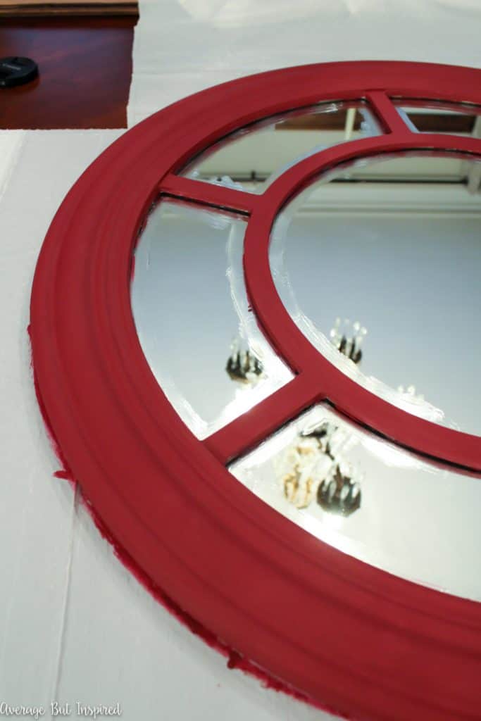 How to Paint a Mirror Frame Without Removing the Mirror Average But