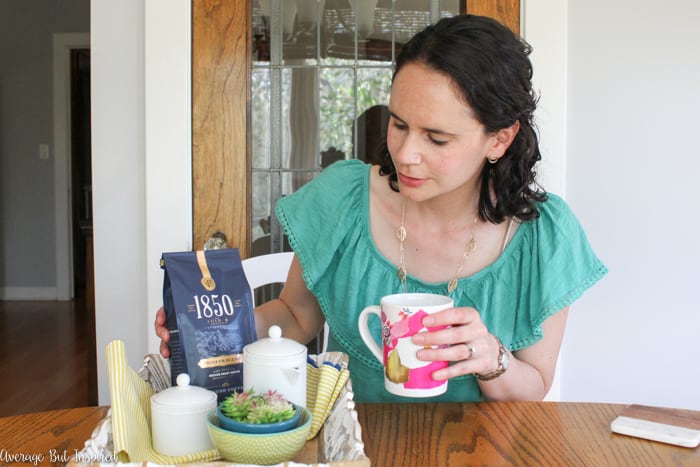 Learn how to make a bold and dishwasher safe DIY Tissue Paper Mug with this easy project tutorial! With just four supplies you can make these adorable DIY coffee mugs that are perfect for inexpensive gifts or girls night craft parties! Anyone can make tissue paper mugs! 