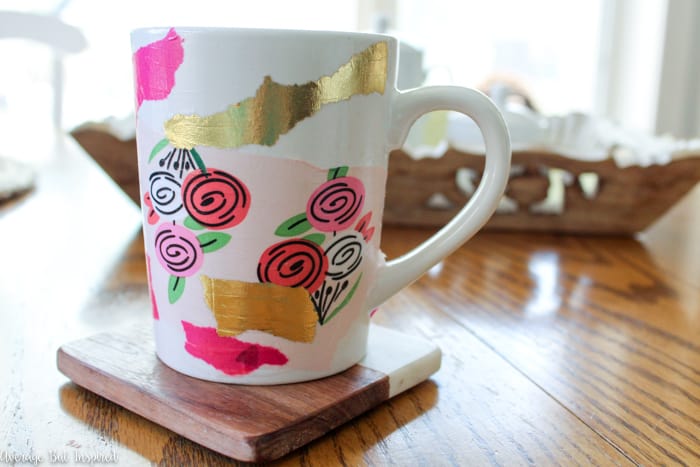 One Savvy Mom ™  NYC Area Mom Blog: DIY Dishwasher Safe Tissue Paper  Coffee Mugs Kids Craft Tutorial