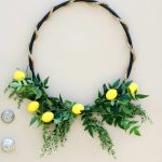How to Make an Outdoor Hula Hoop Wreath