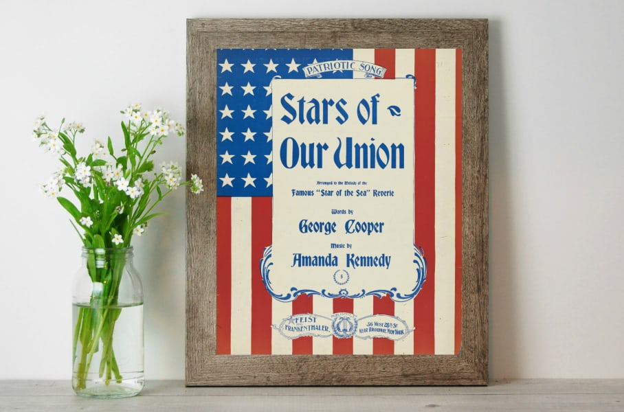 Free Vintage Patriotic Printables {Perfect for the Fourth of July