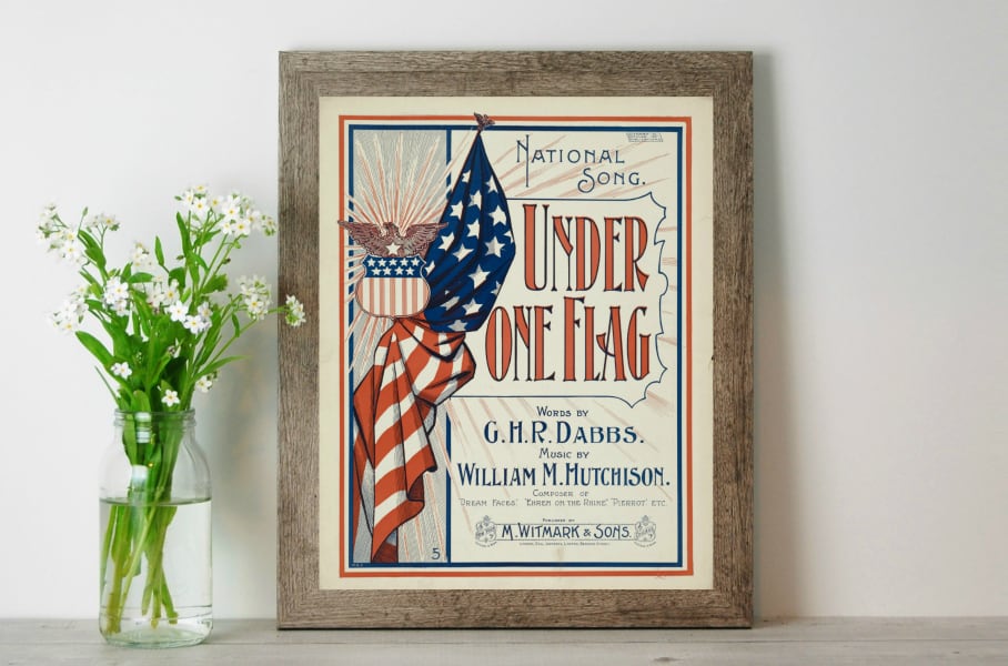 Free Vintage Patriotic Printables {Perfect for the Fourth of July