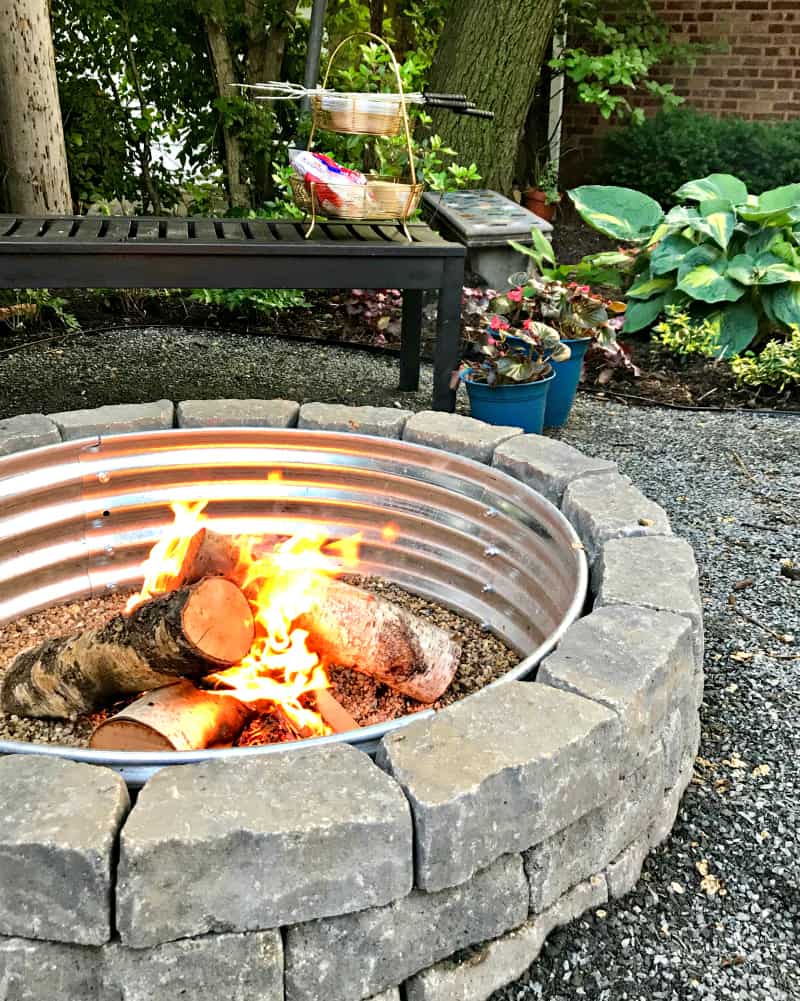 How To Build A Backyard Fire Pit Average But Inspired