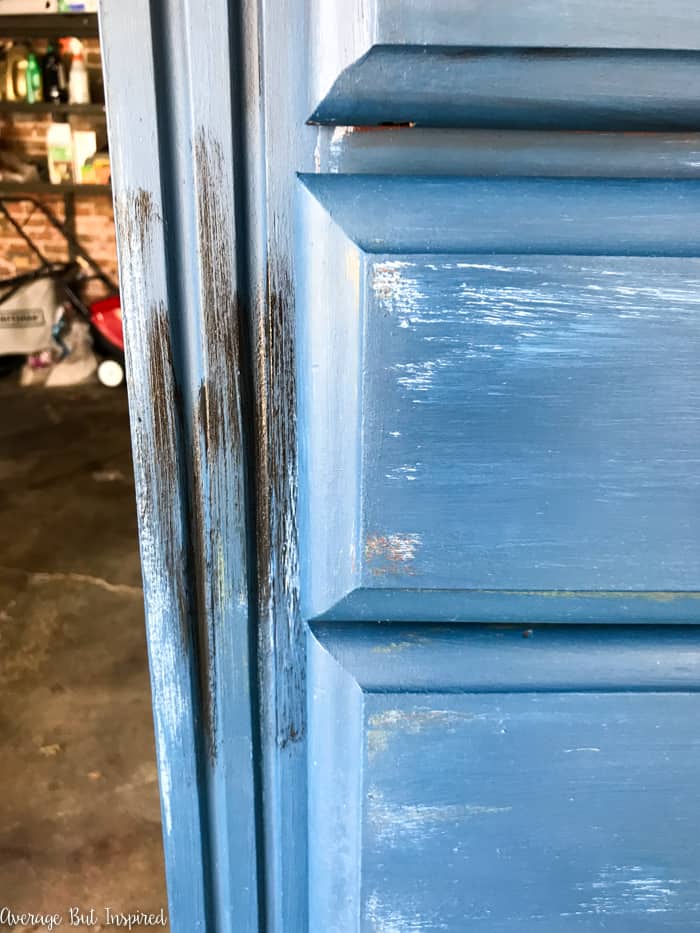 How to Create a Faux Denim Look on Painted Furniture - I Restore Stuff