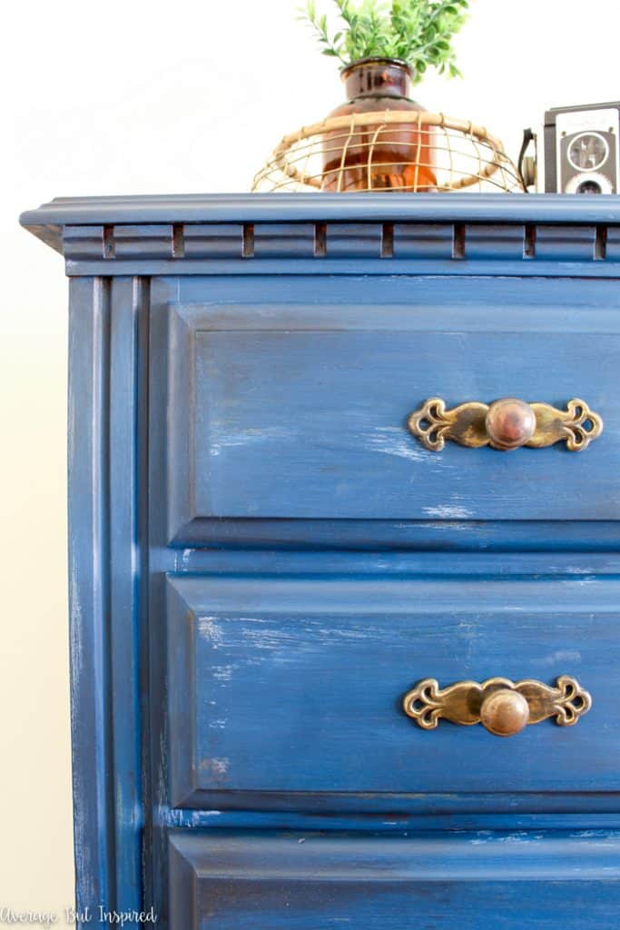 Denim Faux Finish Furniture Painting Technique {A Lingerie Chest of ...