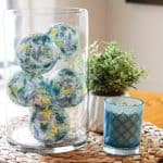 Create dollar store diy decorative ball vase fillers with surprising items!