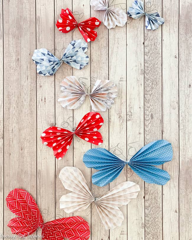 How to Make a Paper Butterfly for Crafts and Decor - Average But Inspired