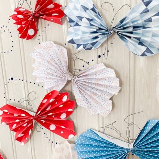 How to Make a Paper Butterfly for Crafts and Decor - Average But Inspired