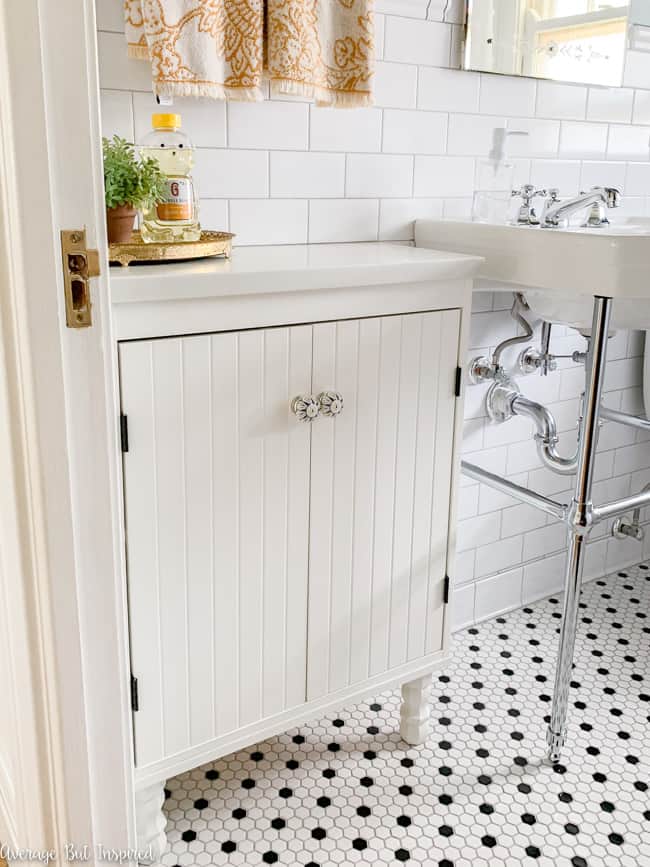 Under The Bathroom Sink Storage Hack