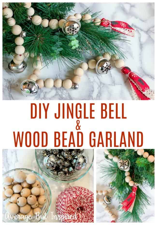 Oversized Red Jingle Bell Garland