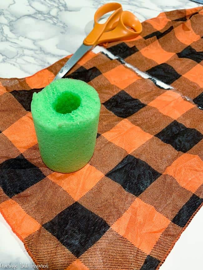 Pool Noodle Pumpkins: A Fun Fall Craft! - Average But Inspired